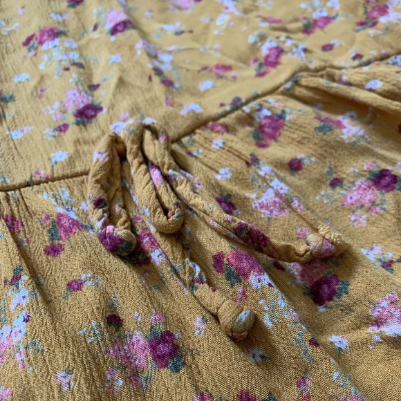 Mustard yellow dress - Picture 5 of 8